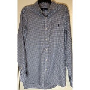 Polo Ralph Lauren Slim Fit Shirt Mens’s 17 (34/35) Blue